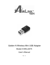 Airlink AWLL6075 User Manual