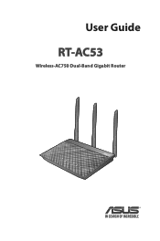 Asus RT-AC53 ASUS RT-AC53 user s manual in English