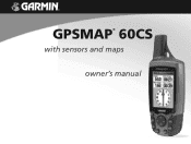 Garmin GPSMAP 60CS Owner's Manual