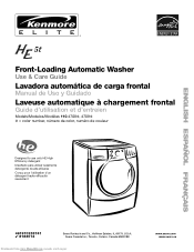 Kenmore HE5t Use and Care Guide