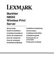 Lexmark MarkNet N8050 Setup Guide