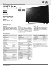 LG 65UF8600 Specification - English