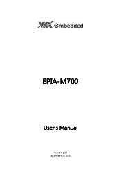 Via M-700-10E User Manual