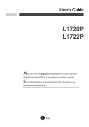 LG L1720P User Manual