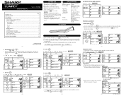 Sharp VX-792C VX-792C Operation Manual
