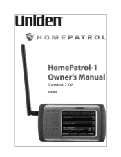 Uniden HOMEPATROL-1 English Owner's Manual