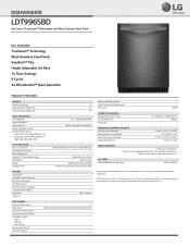 LG LDT9965BD Specification - English