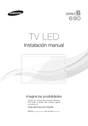 Samsung HG32NB690PF Installation Guide Ver.1.0 (Spanish)