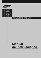 Samsung LN-R238W User Manual (SPANISH)