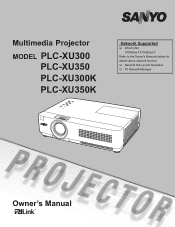 Sanyo PLC-XU350A Owner's Manual