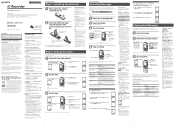 Sony ICD-B120 Operating Instructions