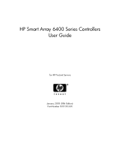HP 273914-B21 Smart Array 6400 Series Controllers User Guide