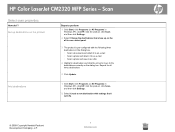 HP CM2320fxi HP Color LaserJet CM2320 MFP - Scan Tasks