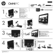HP Omni 120-1000 Setup Poster