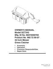 Poulan QCT342 User Manual