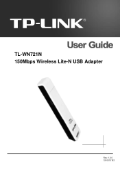 TP-Link TL-WN721NC User Guide