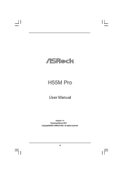 ASRock H55M Pro User Manual