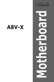 Asus A8V-X A8V-X User's Manual for English Edition