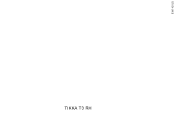 Beretta Tikka T3 Tactical Tikka T3  Righthanded User Manual