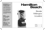 Hamilton Beach 53604 Use and Care Manual