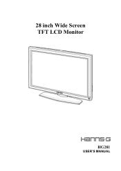 Hannspree HG-281DPB User Manual