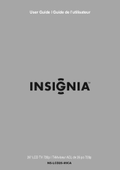 Insignia NS-LCD26-09CA Quick Setup Guide (Spanish)