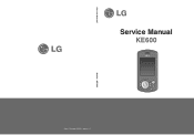 LG KE600 Service Manual