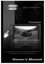Pyle PLDN66I Owners Manual