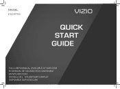 Vizio E320AR E320AR Quick Start Guide