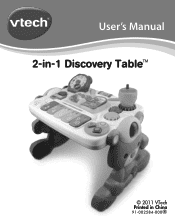 Vtech 2-in-1 Discovery Table User Manual