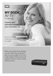 Western Digital My Book AV-TV Product Specifications