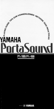 Yamaha PS-400 Owner's Manual (image)
