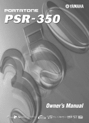 Yamaha PSR-350 Owner's Manual
