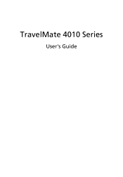 Acer TravelMate 4010 TravelMate 4010 User's Guide