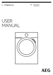 AEG T7DBK841N User Manual