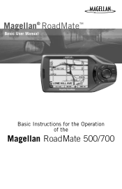 Magellan RoadMate 700 Manual - English