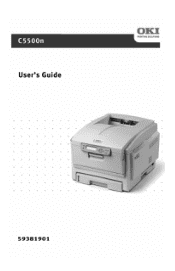 Oki C5500n Guide: User's, C5500n (American English)