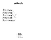 Polk Audio Atrium8SDI Atrium Series - English