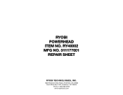 Ryobi RY40770 User Manual 3
