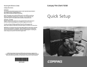 Compaq T1010 Compaq Thin Client T1010 Quick Setup