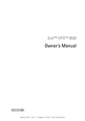 Dell XPS 8500 Owner's Manual (PDF)