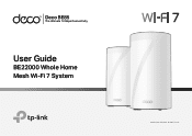 TP-Link Deco BE85 Deco BE85US V2.6 User Guide