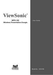 ViewSonic WPD-100 User Guide