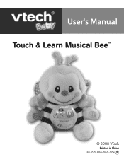 Vtech Touch & Learn Musical Bee - Pink User Manual