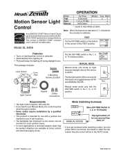 Zenith SL-5408-GR-A User Guide