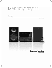 Harman Kardon MAS 102 Owners Manual