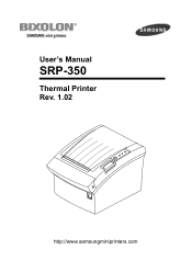 Samsung SRP-350PG User Manual