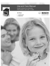 Bosch HGS3023UC Instructions for Use