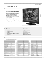 Dynex DX-24LD230A12 Information Brochure (English)
