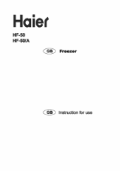 Haier HF-50 User Manual
